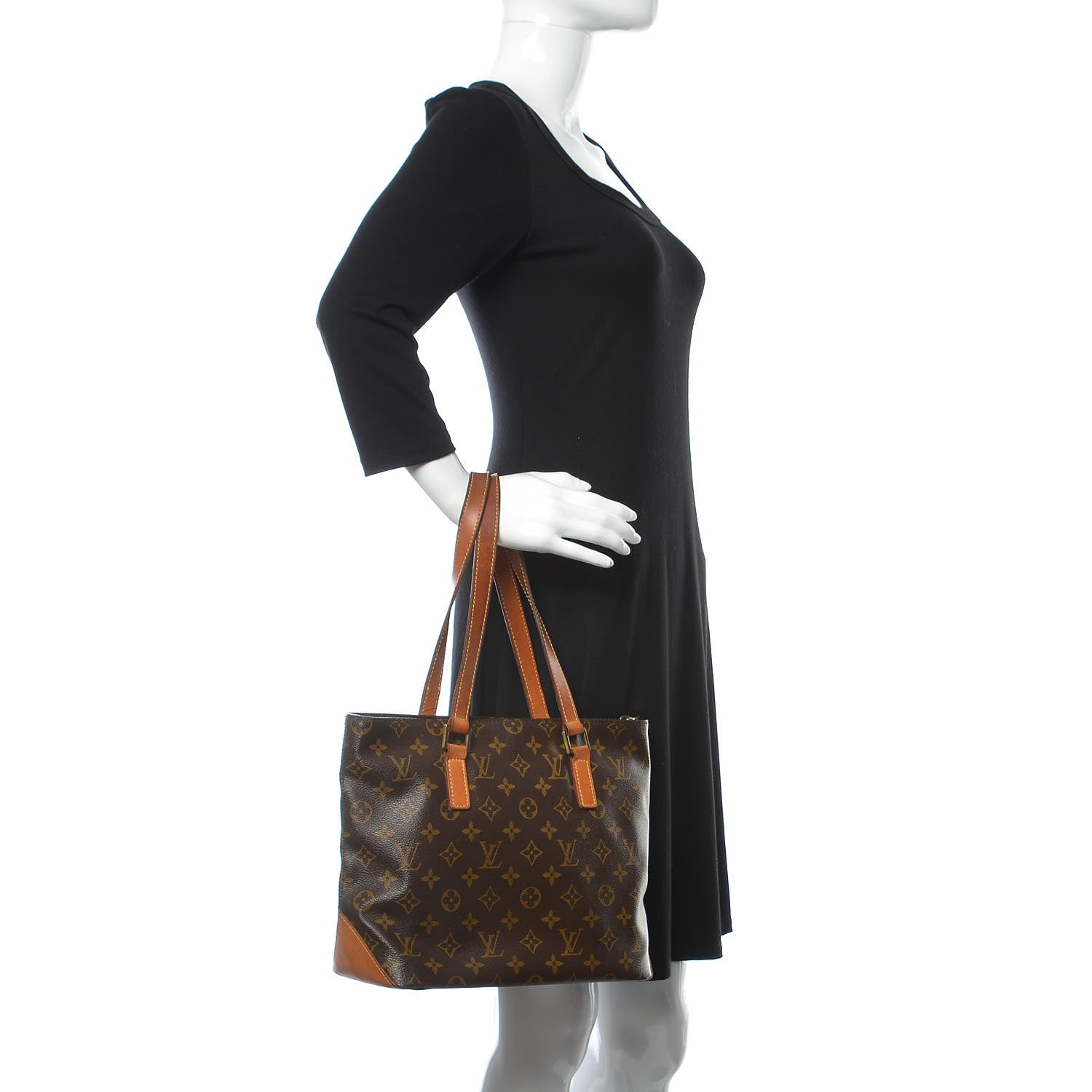 Louis Vuitton Monogram Cabas Mezzo 2 of 10