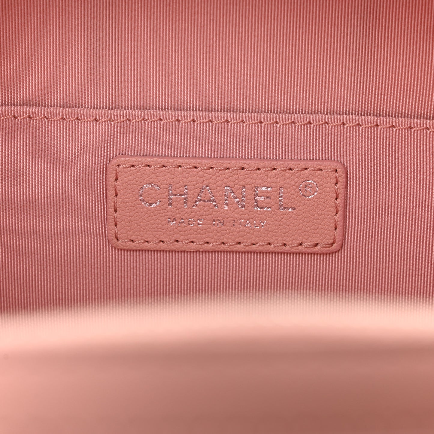 Lambskin Quilted Mini CC Box Camera Bag Pink