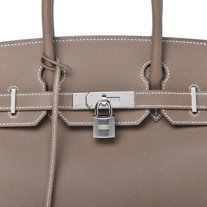 Hermes Epsom Birkin 30 Etoupe 10 of 11