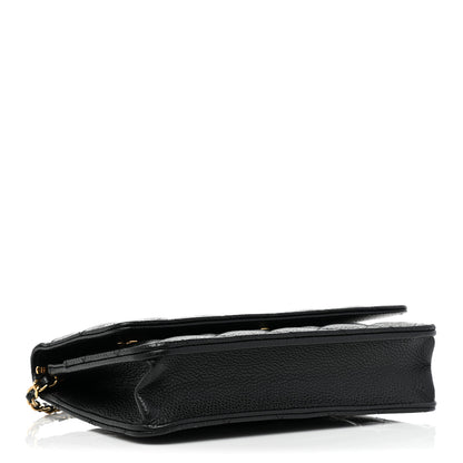 Chanel Caviar Quilted Wallet On Chain WOC Black 4 of 9