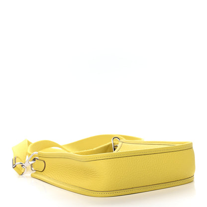 Hermes Taurillon Clemence Evelyne TPM Lime 3 of 8