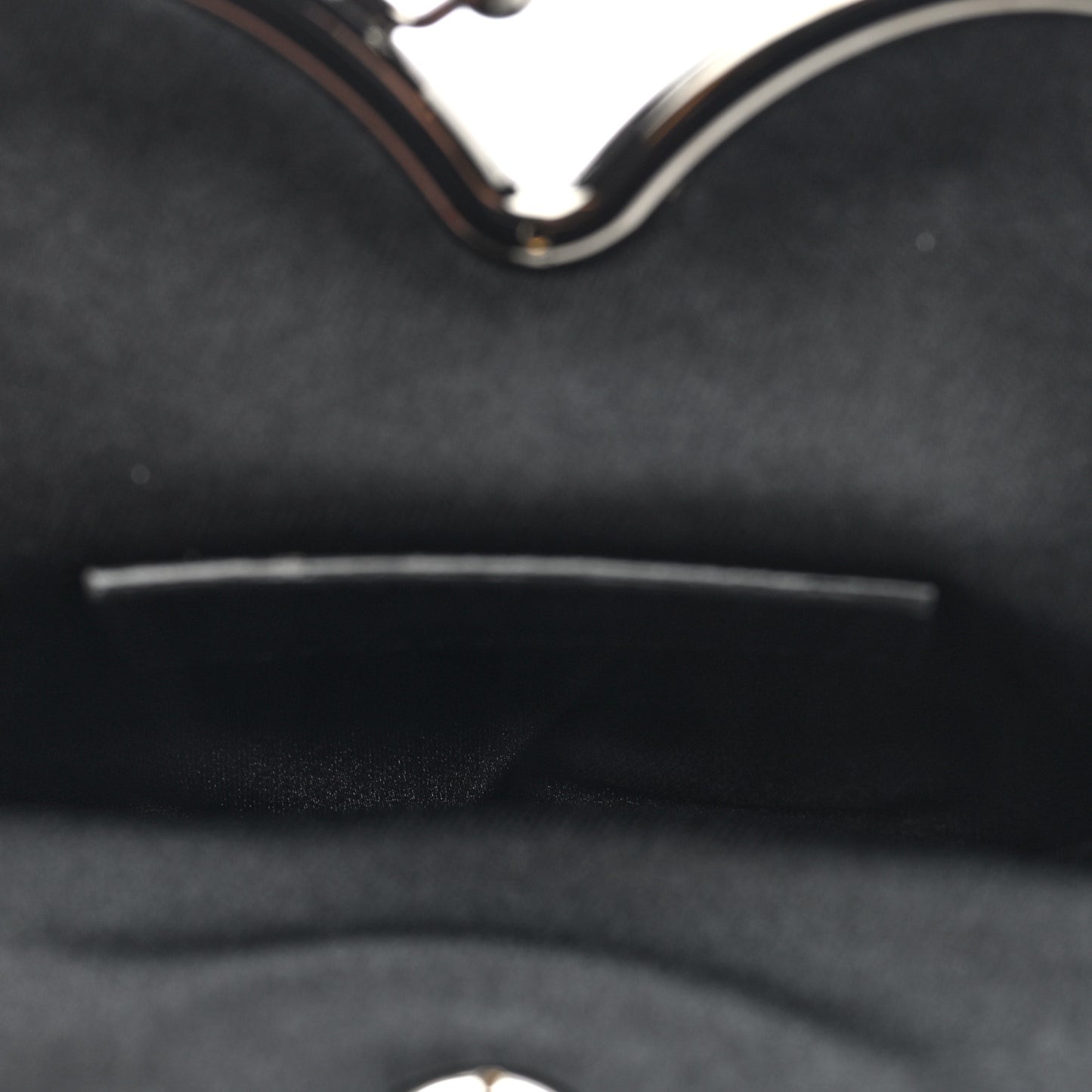 Satin Mesh Studded Mini Heart Bag Dark Rutenio