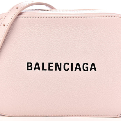 Balenciaga Smooth Calfskin Logo XS Everyday Camera Bag Light Rose Black 9 of 9