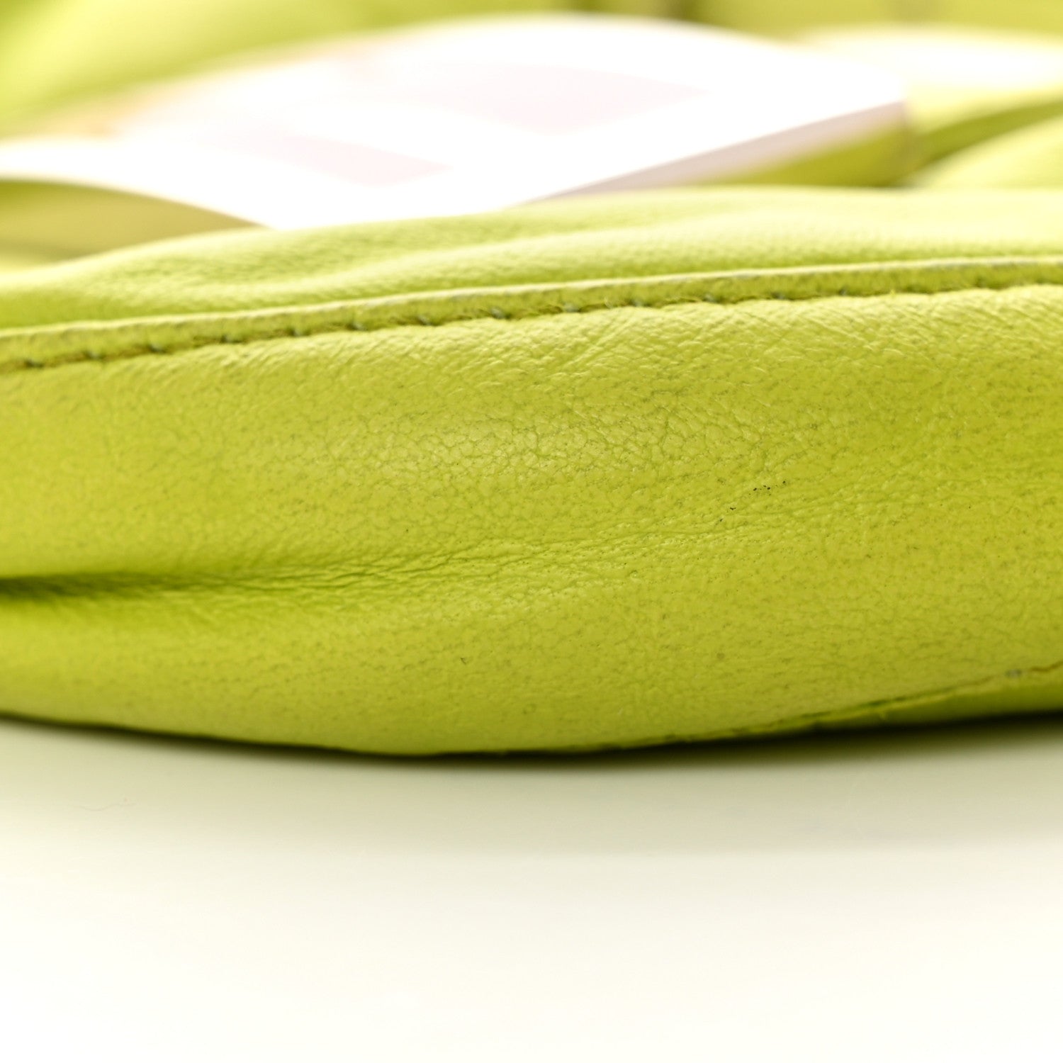 Fendi Nappa Mini Half Moon Baguette Green 9 of 12