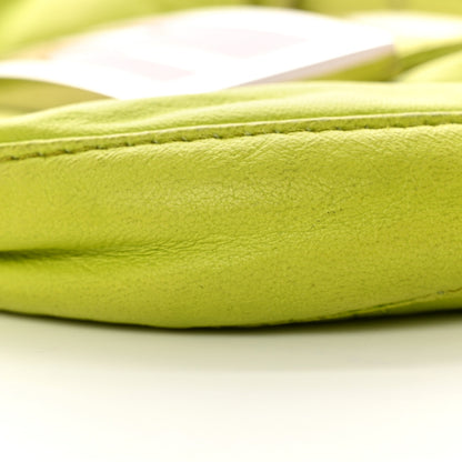 Fendi Nappa Mini Half Moon Baguette Green 9 of 12