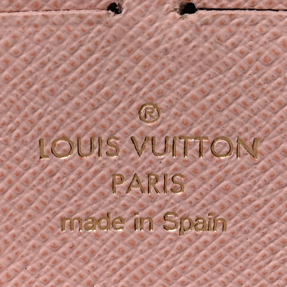 Louis Vuitton Monogram Clemence Wallet Rose Ballerine 6 of 8