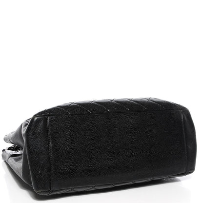 Chanel Caviar Grand Shopping Tote GST Black 4 of 7