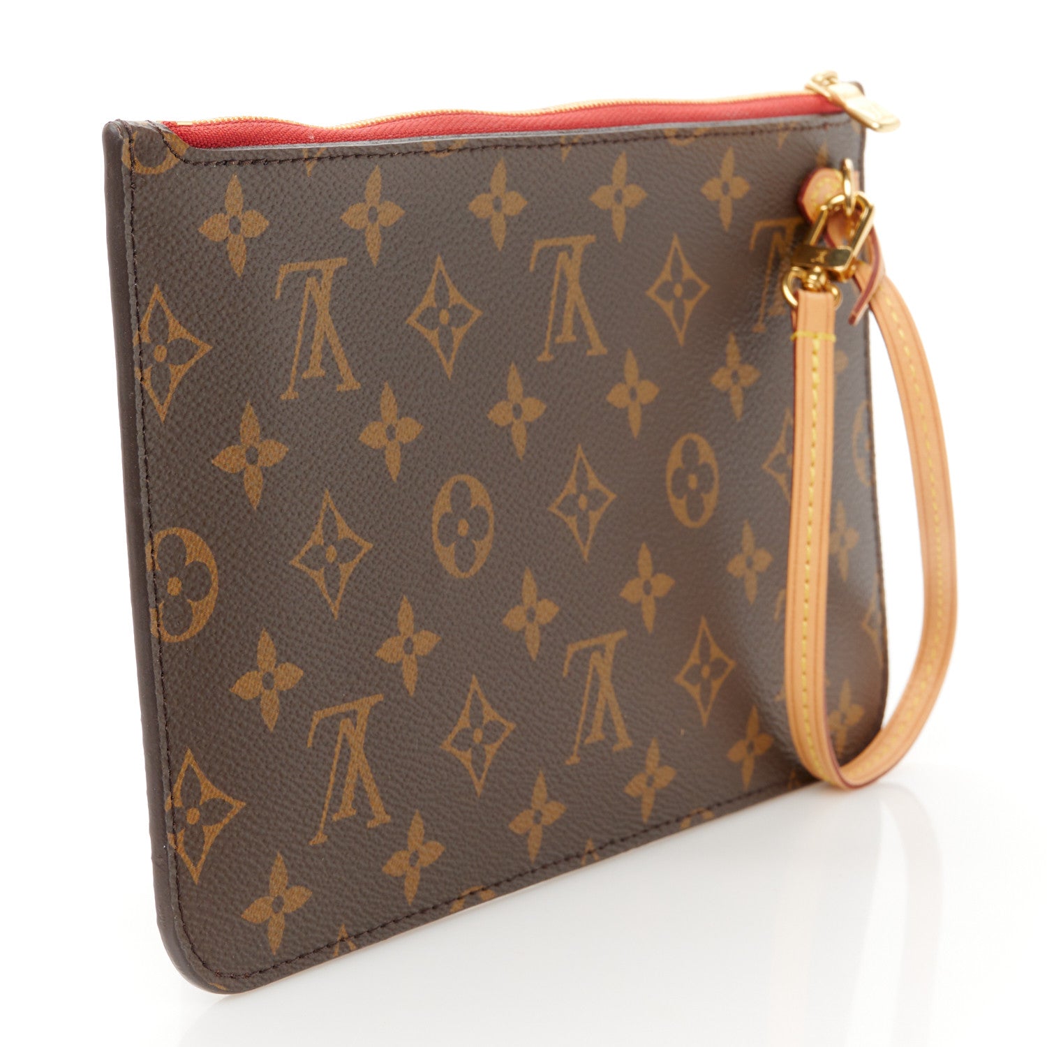 Louis Vuitton Monogram Neverfull MM GM Pochette Cherry 3 of 8