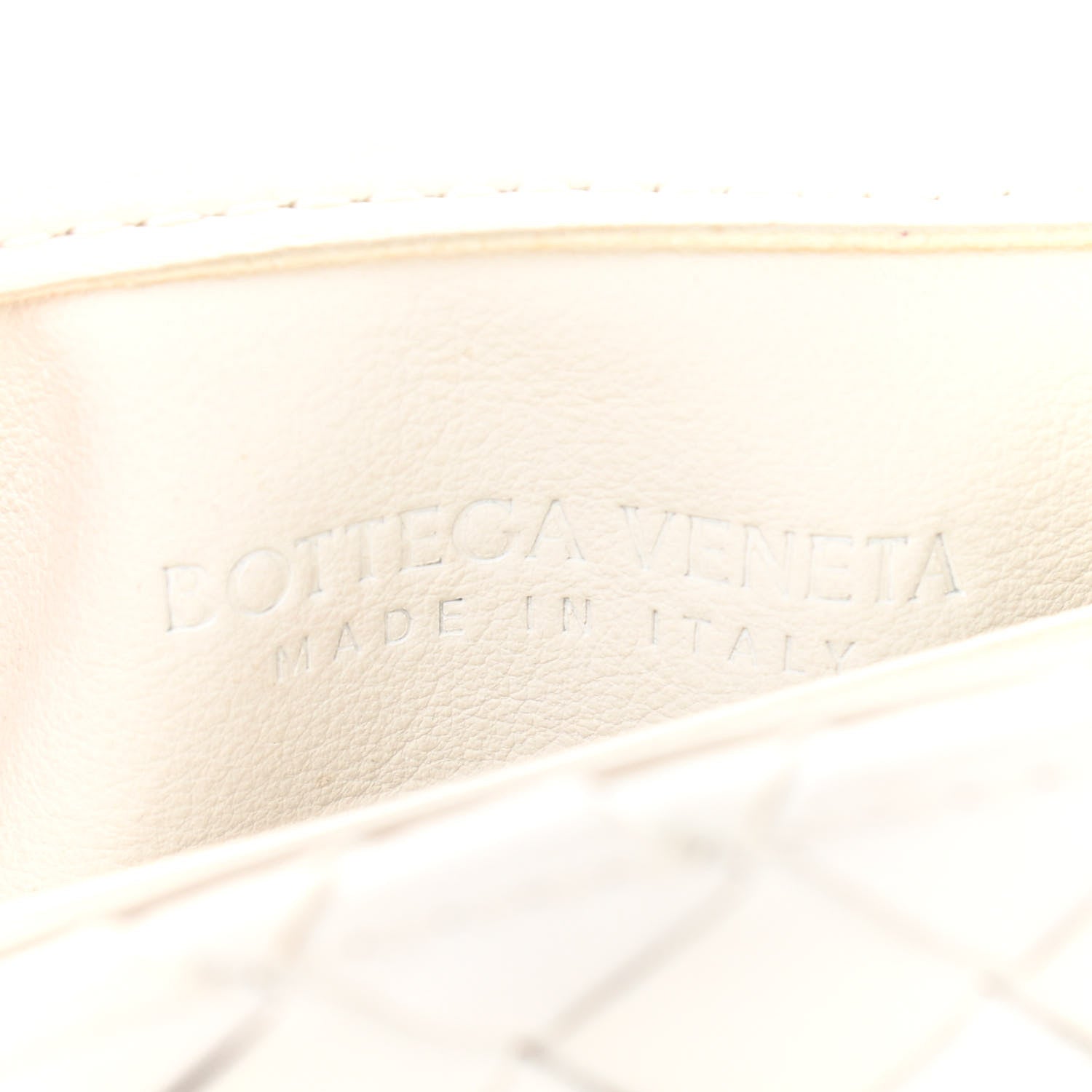 Bottega Veneta Nappa Intrecciato Shoulder Bag White 6 of 11