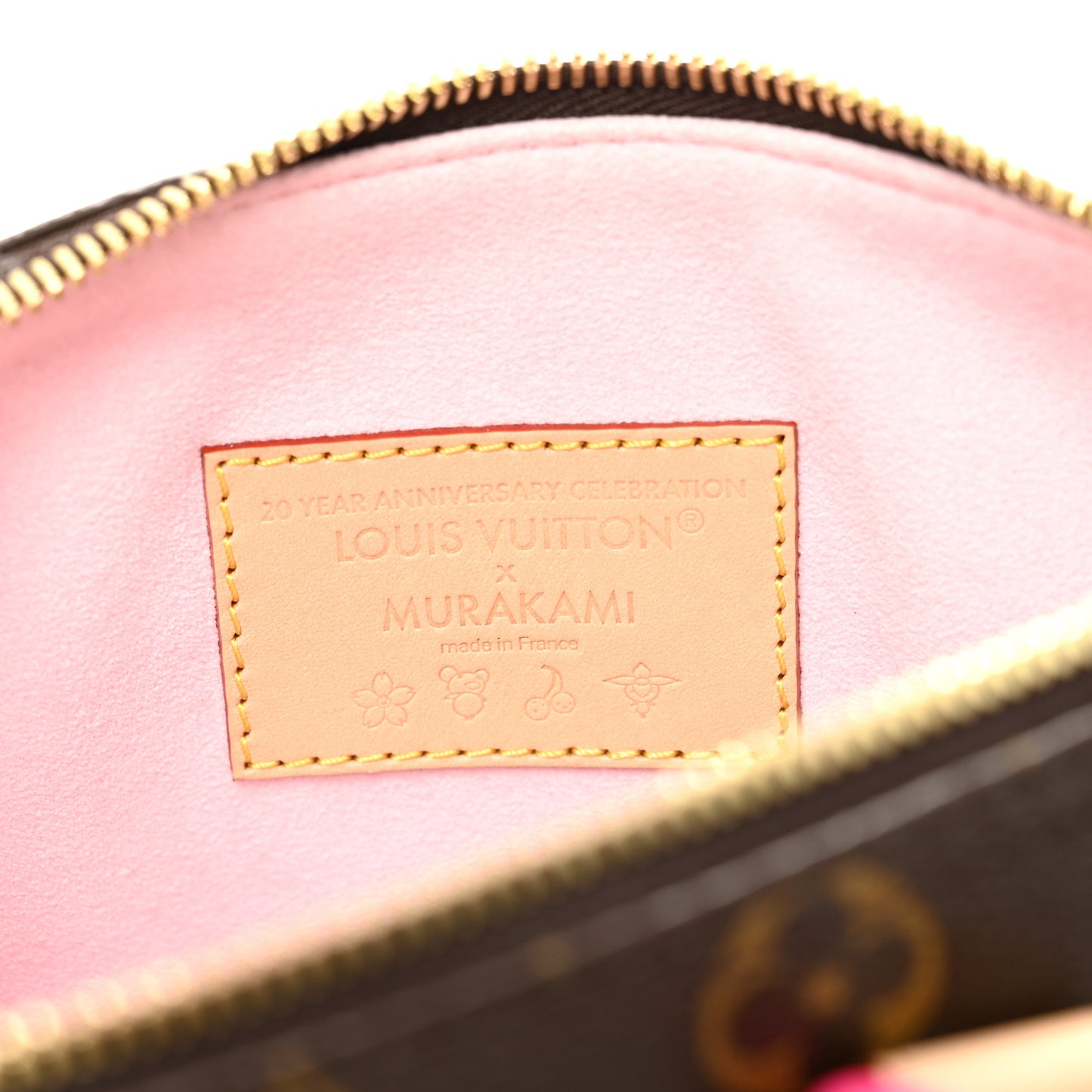 LV X TM Monogram Cherry Blossom Speedy Bandouliere 25 Sakura Brown