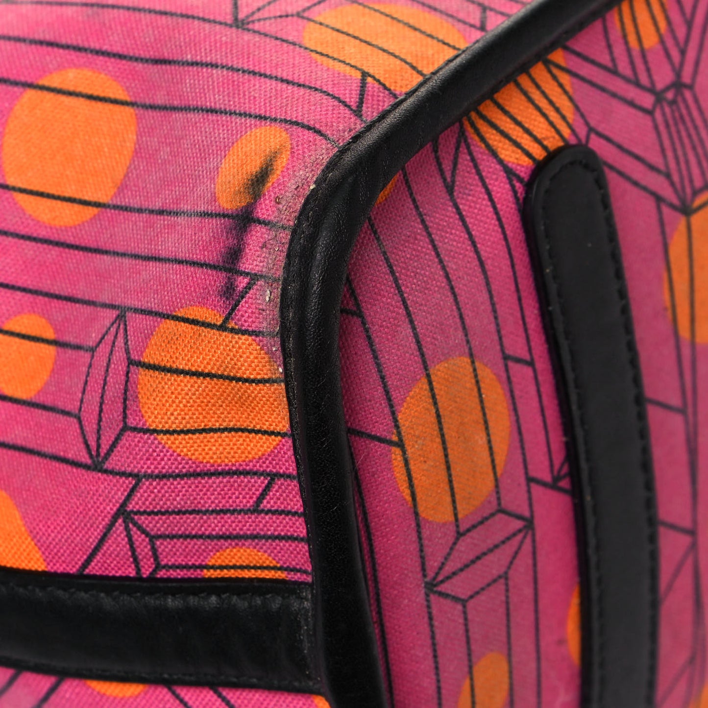 Visetos Medium Reversible Liz Shopper Tote Pink