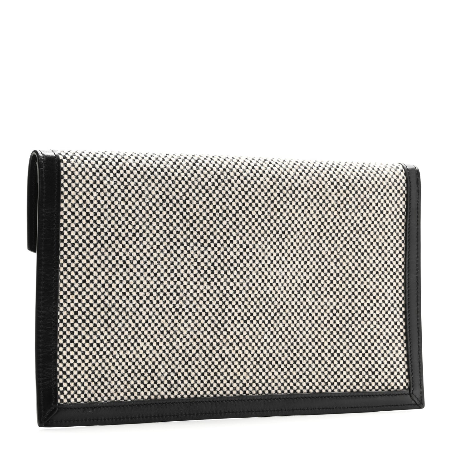 Canvas Uptown Pouch Black White