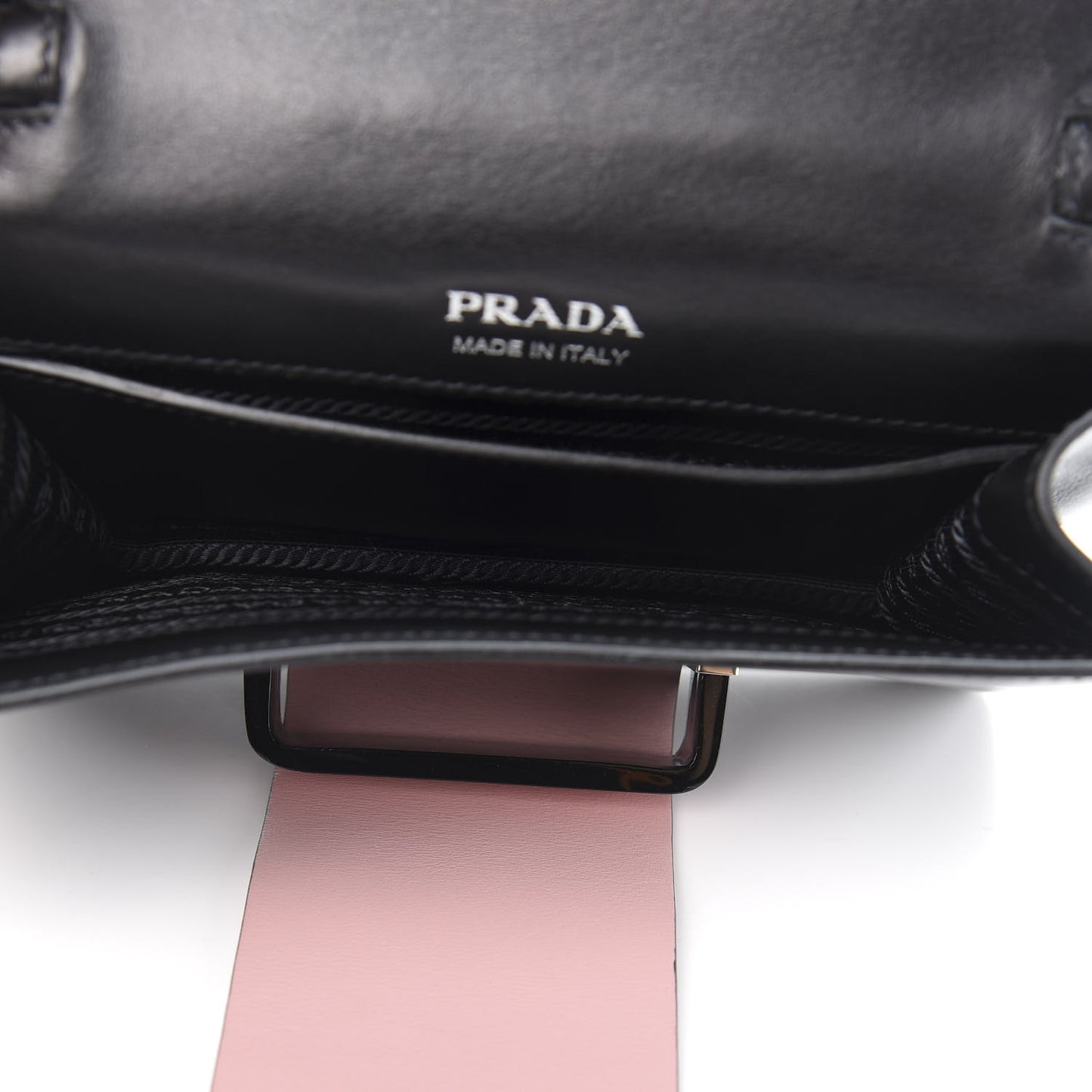 City Calf Plex Ribbon Bag Black Rosa