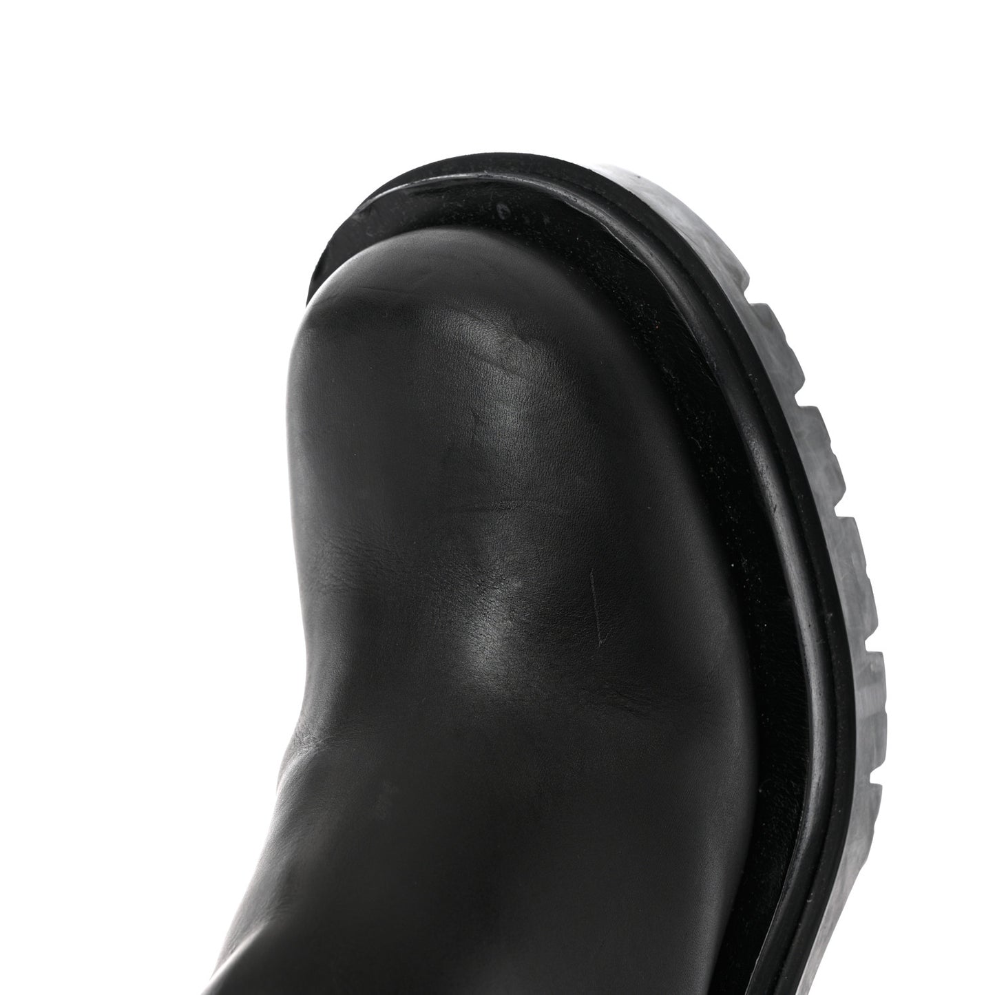 Calfskin The Lug Chelsea 30/70mm Ankle Boots 39 Black