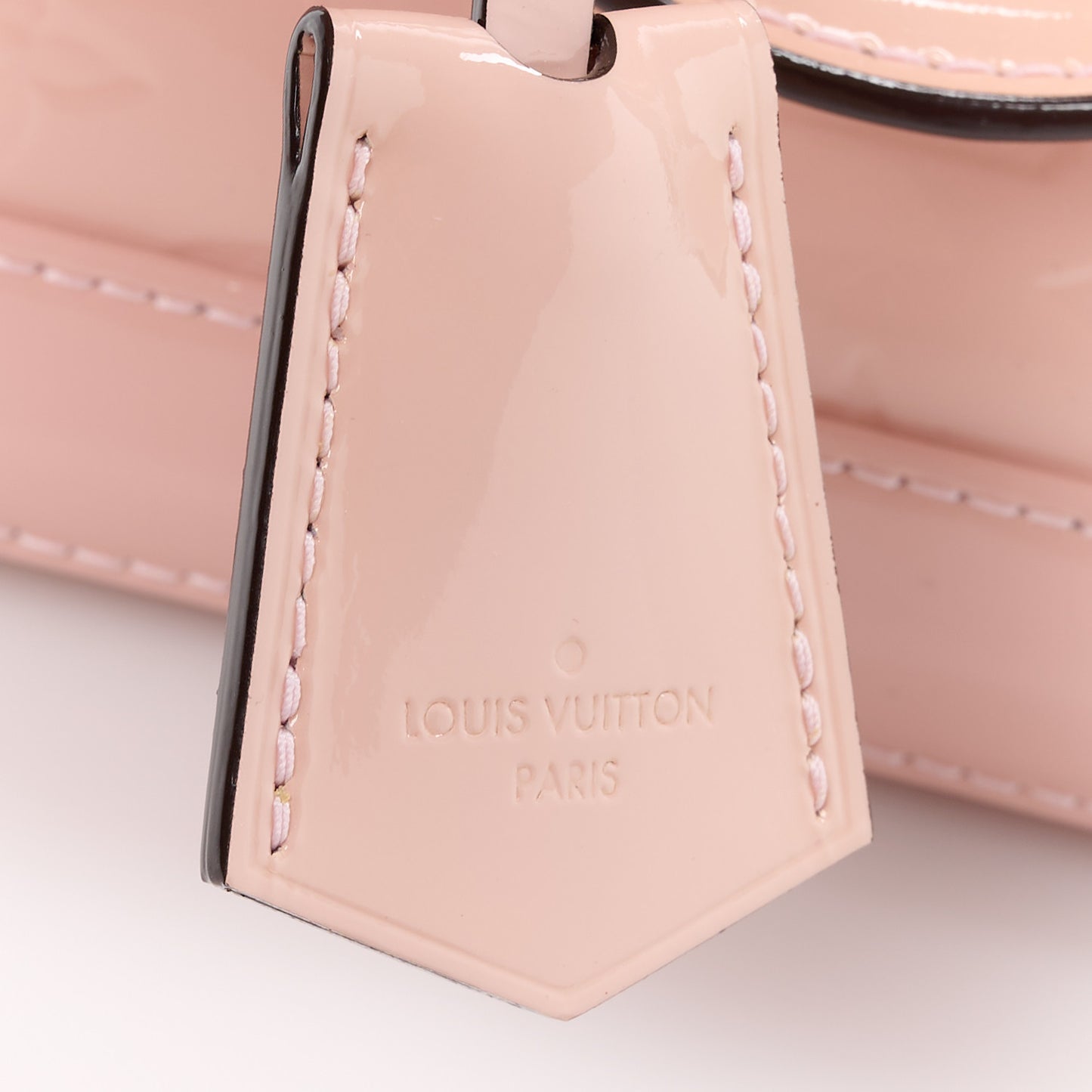 LOUIS VUITTON Vernis Alma BB Rose Ballerine
