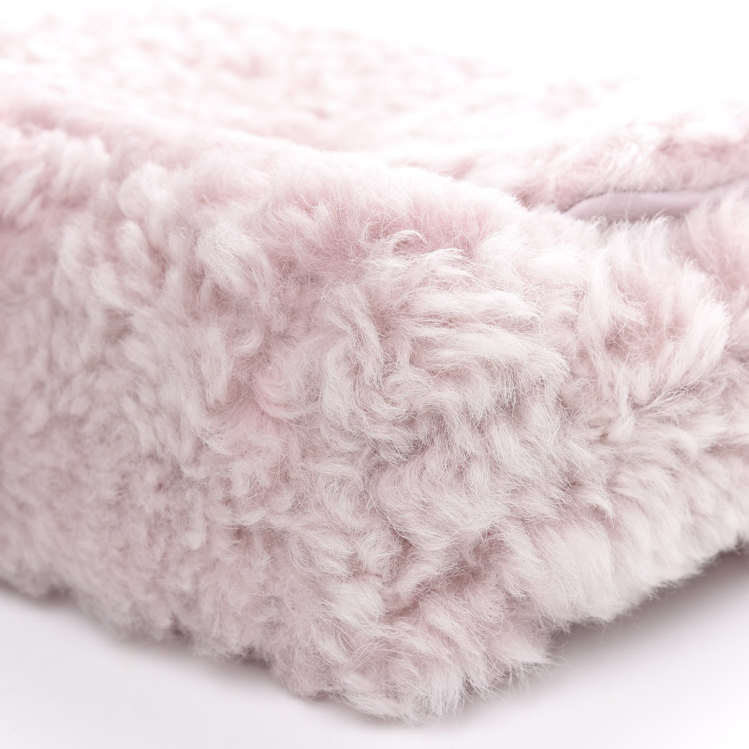 Chanel Shearling Sheepskin Medium 19 Flap Light Pink 8 of 10