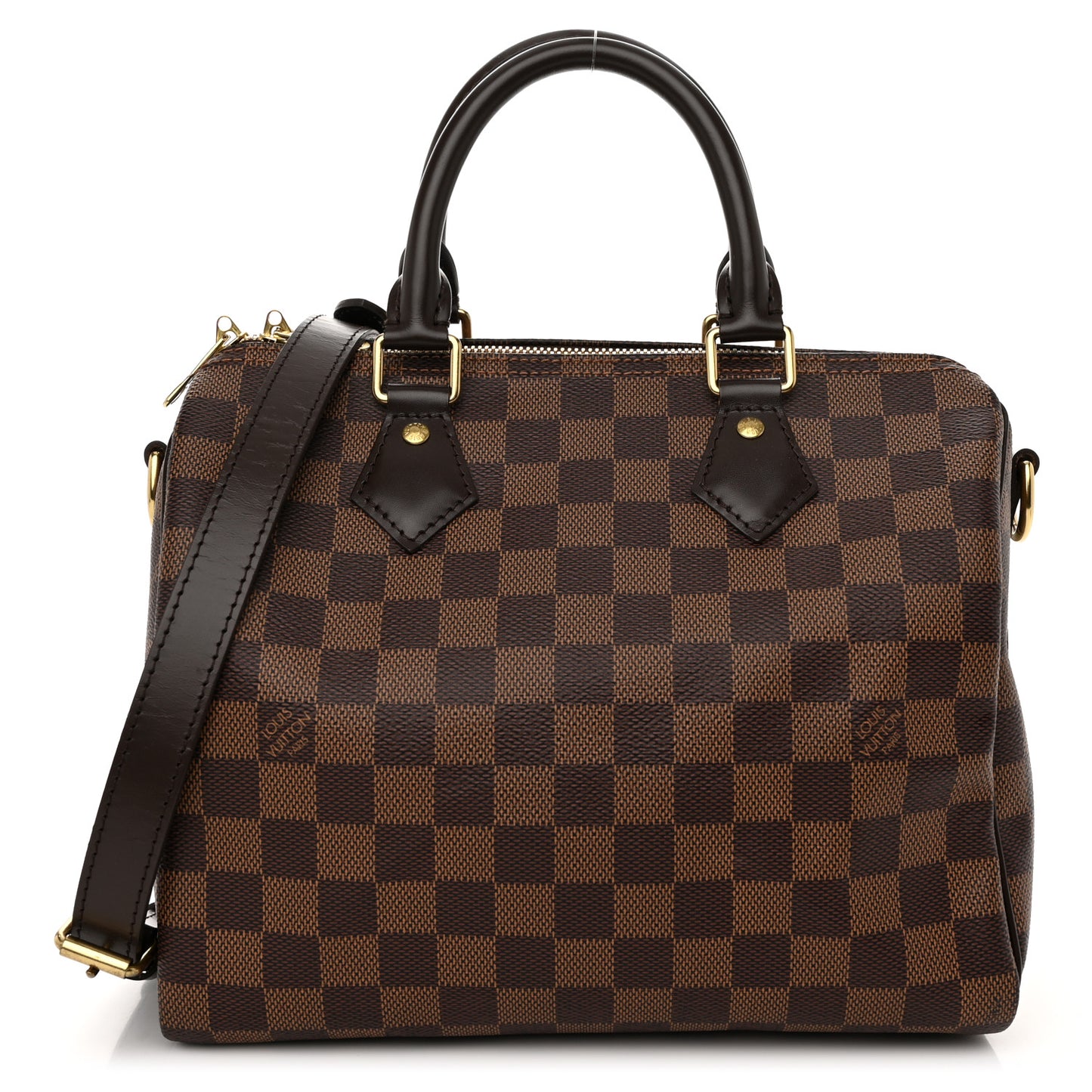 Damier Ebene Speedy Bandouliere 25