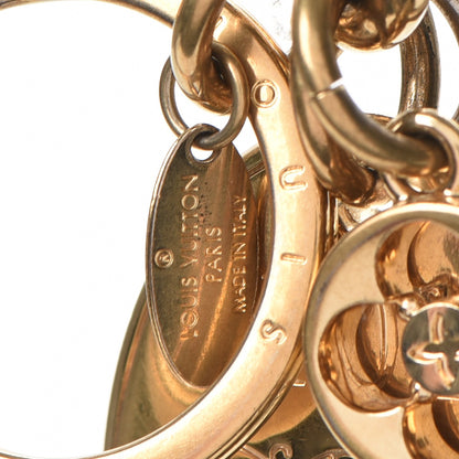 Louis Vuitton PTE Cles Maizeon Bag Charm Key Holder Gold 6 of 8