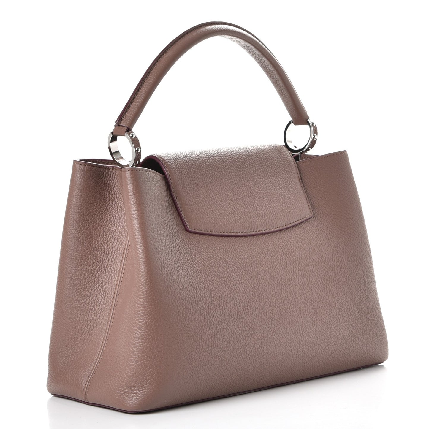 Taurillon Capucines MM Taupe