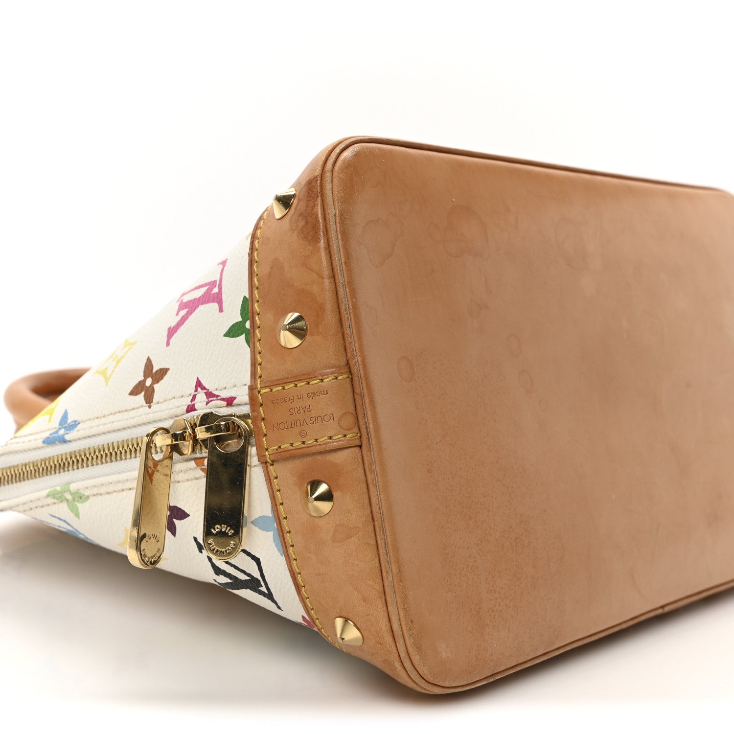 Louis Vuitton Monogram Multicolor Alma White 8 of 9