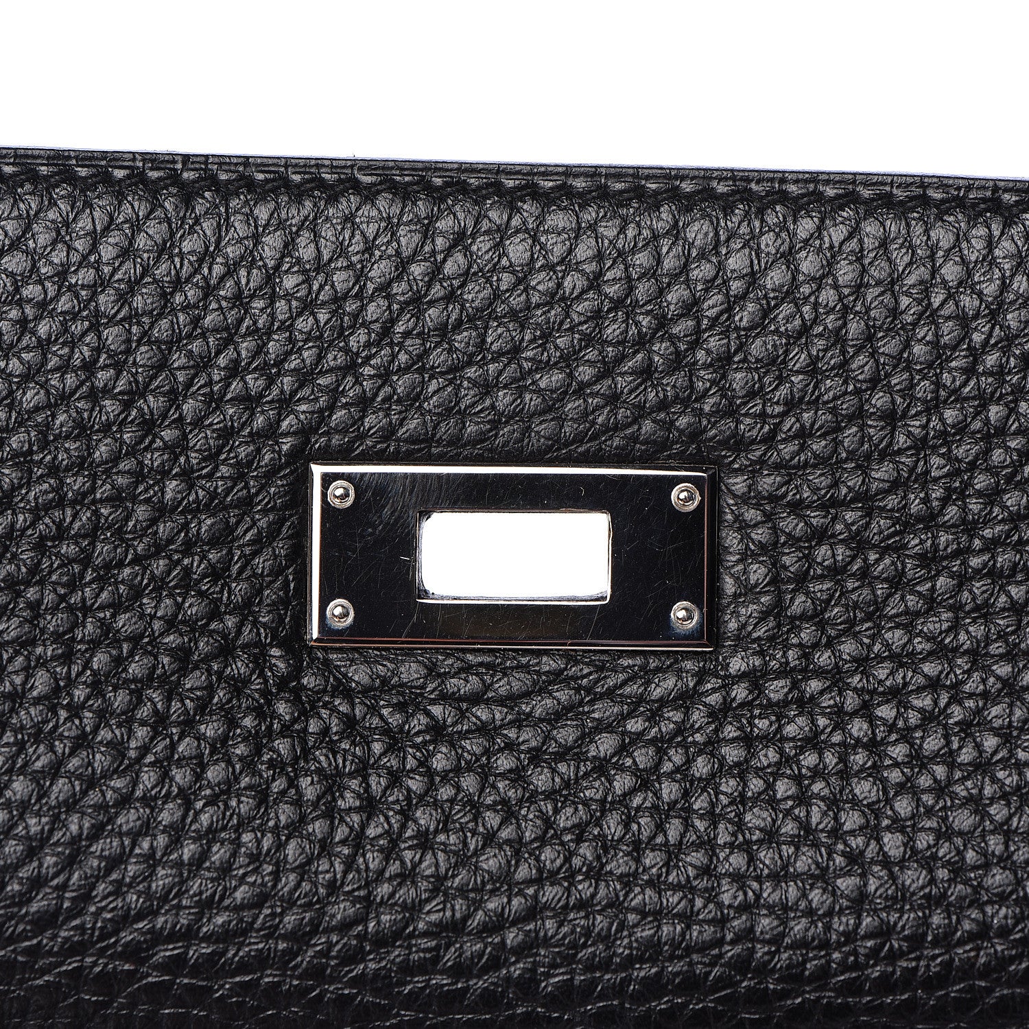 Hermes Taurillon Clemence Kelly Retourne 32 Black 22 of 37