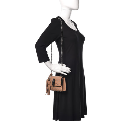 Gucci Calfskin Studded Small Miss Bamboo Shoulder Bag Camelia 2 of 10