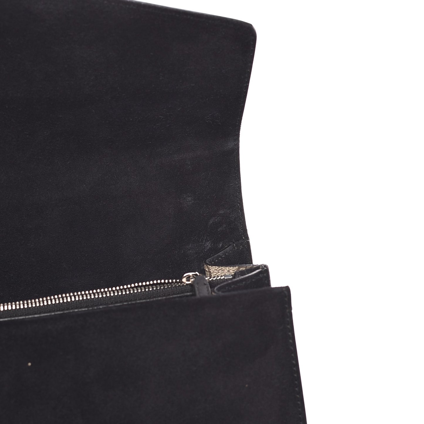 GG Supreme Monogram Medium Dionysus Shoulder Bag Black