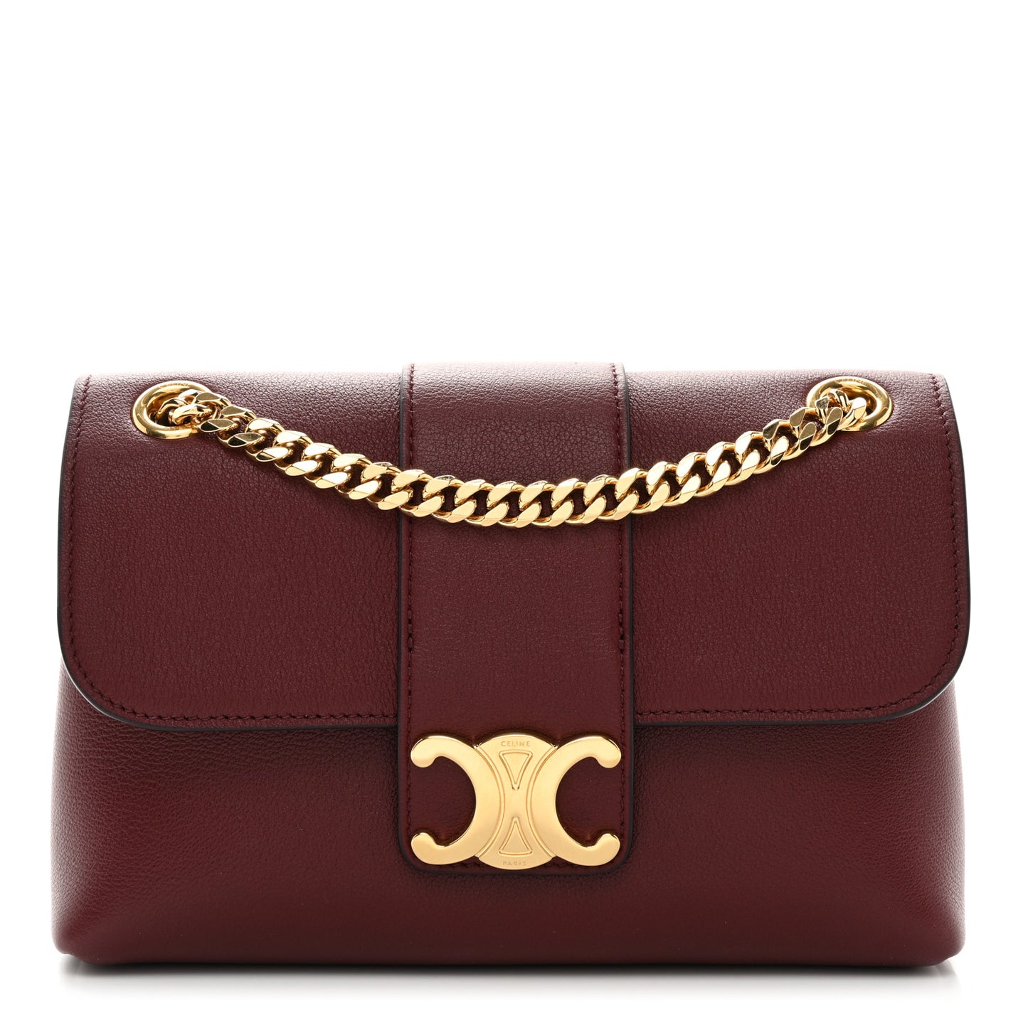 Supple Calfskin Teen Victoire Light Burgundy