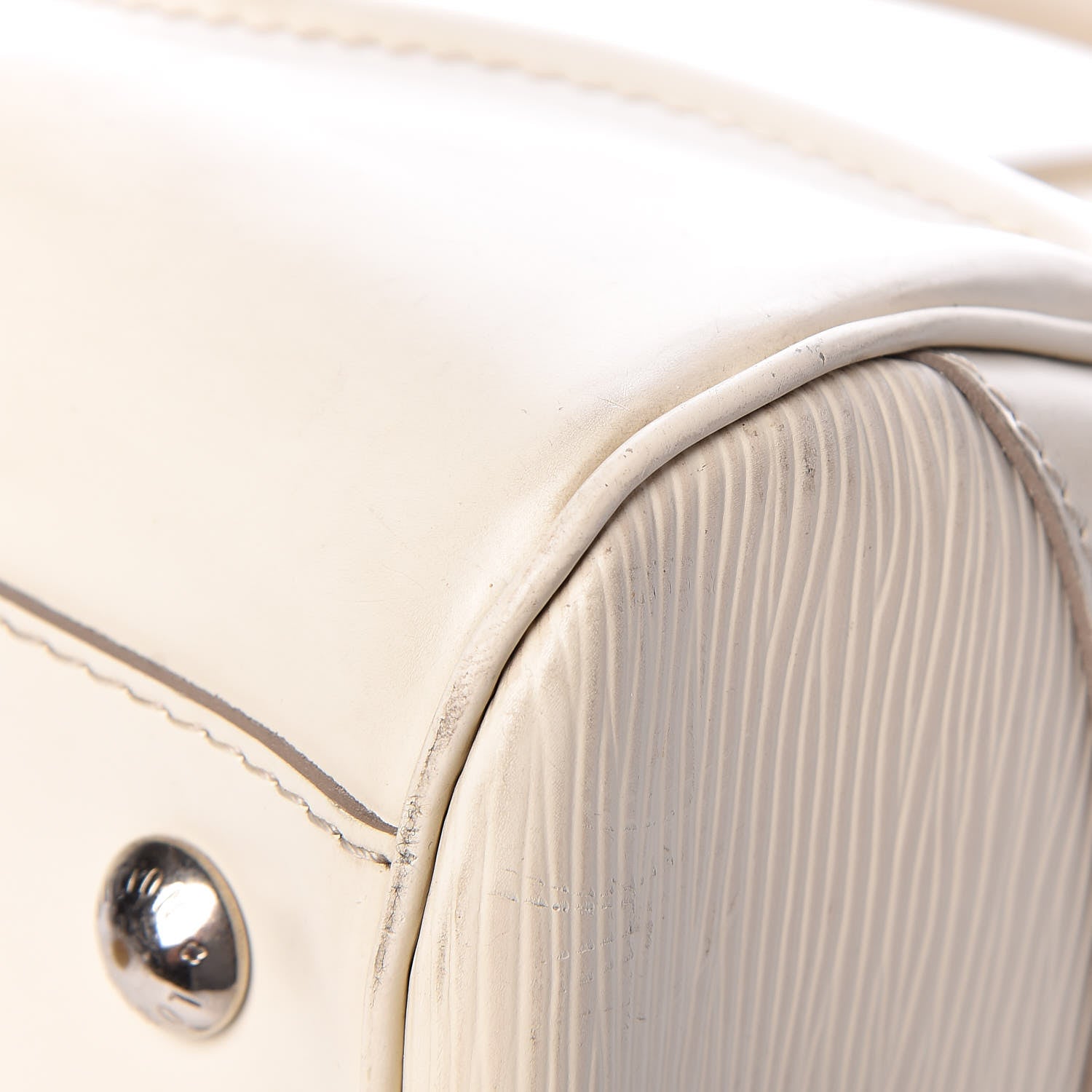 Louis Vuitton Epi Bowling Montaigne PM Ivory 15 of 16