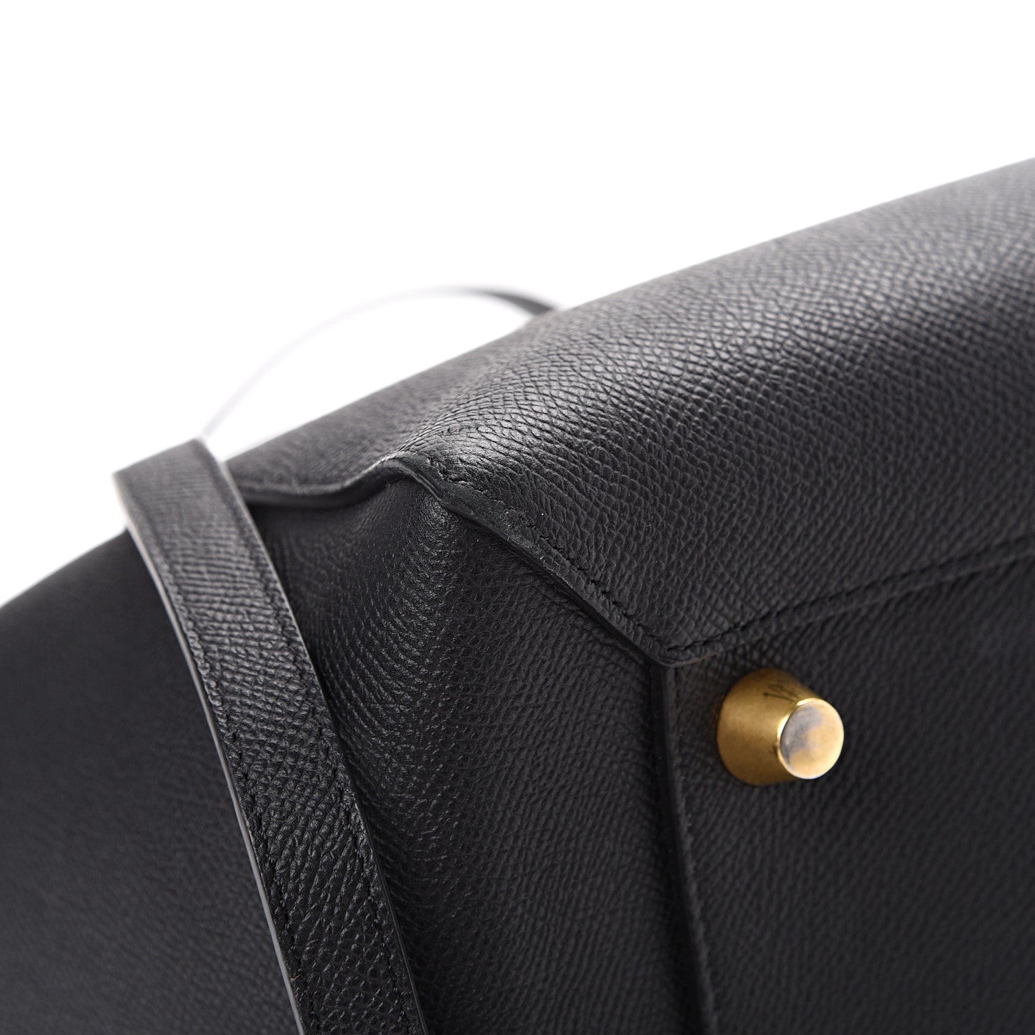 Celine Grained Calfskin Mini Belt Bag Black 9 of 14