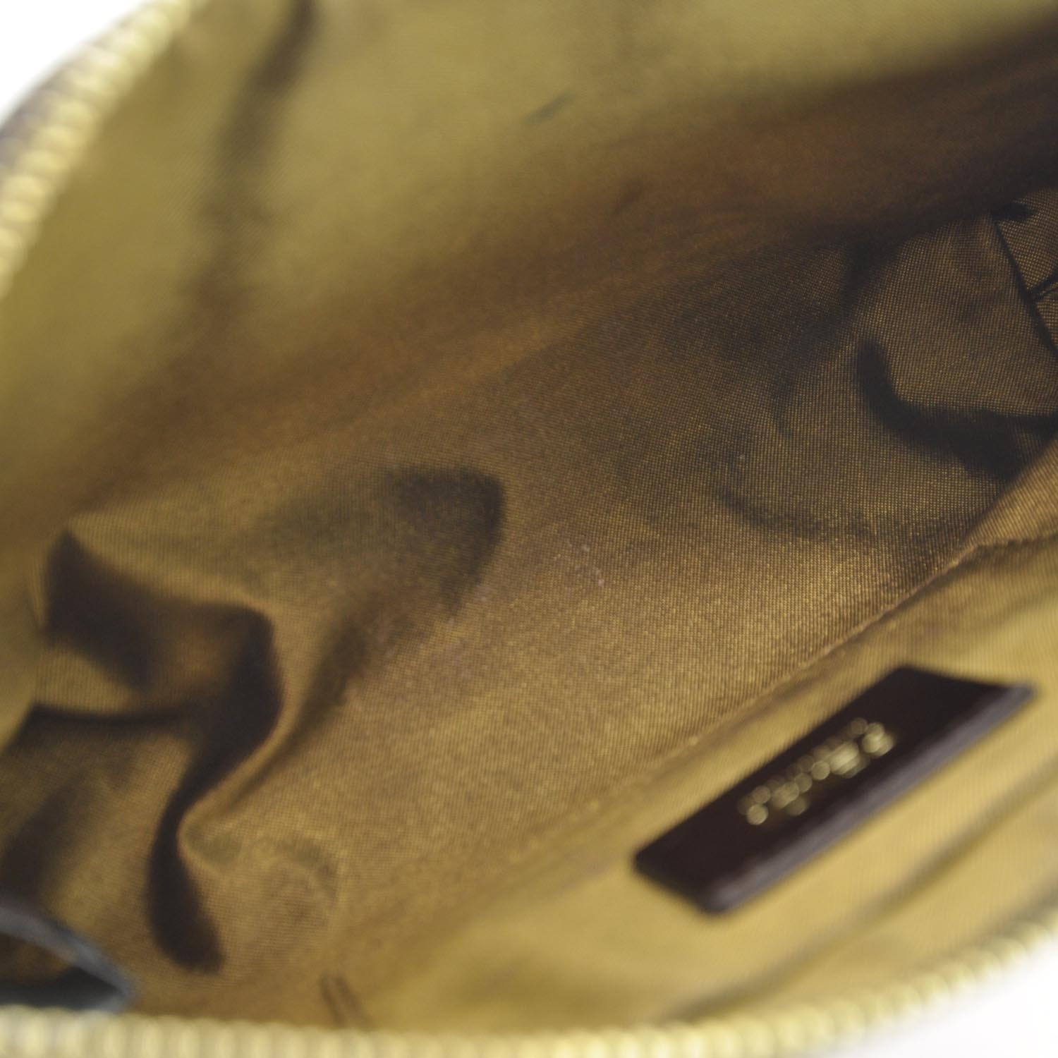 Fendi Zucca Spalmati Stars Pochette Tobacco 7 of 7