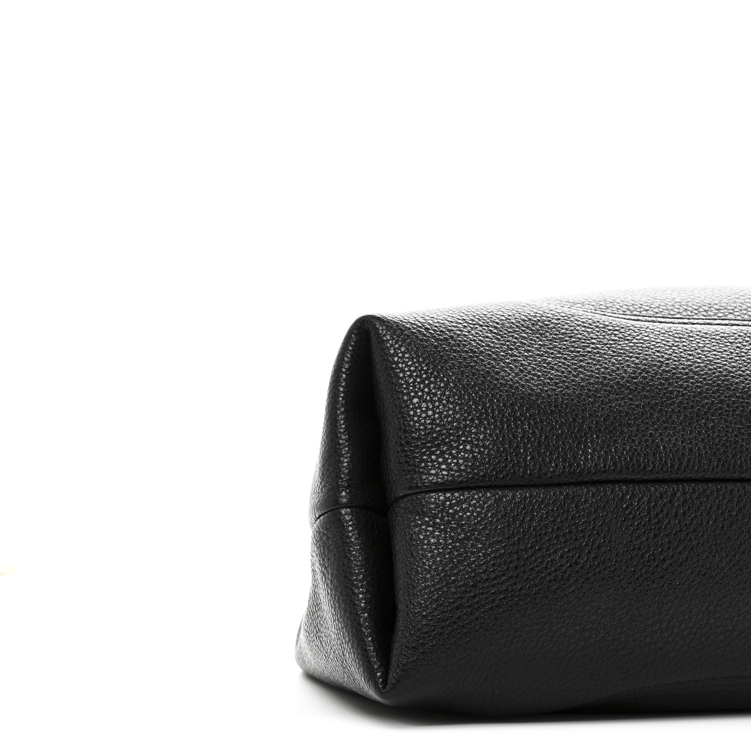 Gucci Grained Calfskin Softbit Maxi Shoulder Bag Black 10 of 11