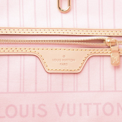 Louis Vuitton Damier Azur Neo Neverfull GM Rose Ballerine 6 of 12