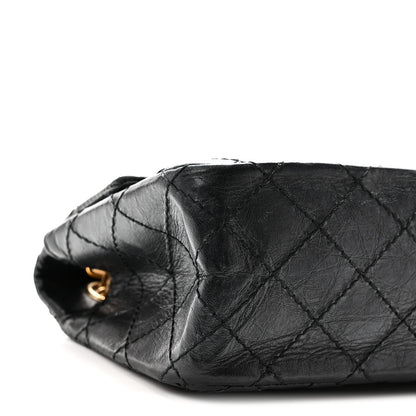 Chanel Aged Calfskin Quilted 2.55 Reissue Mini Flap Black 9 of 10