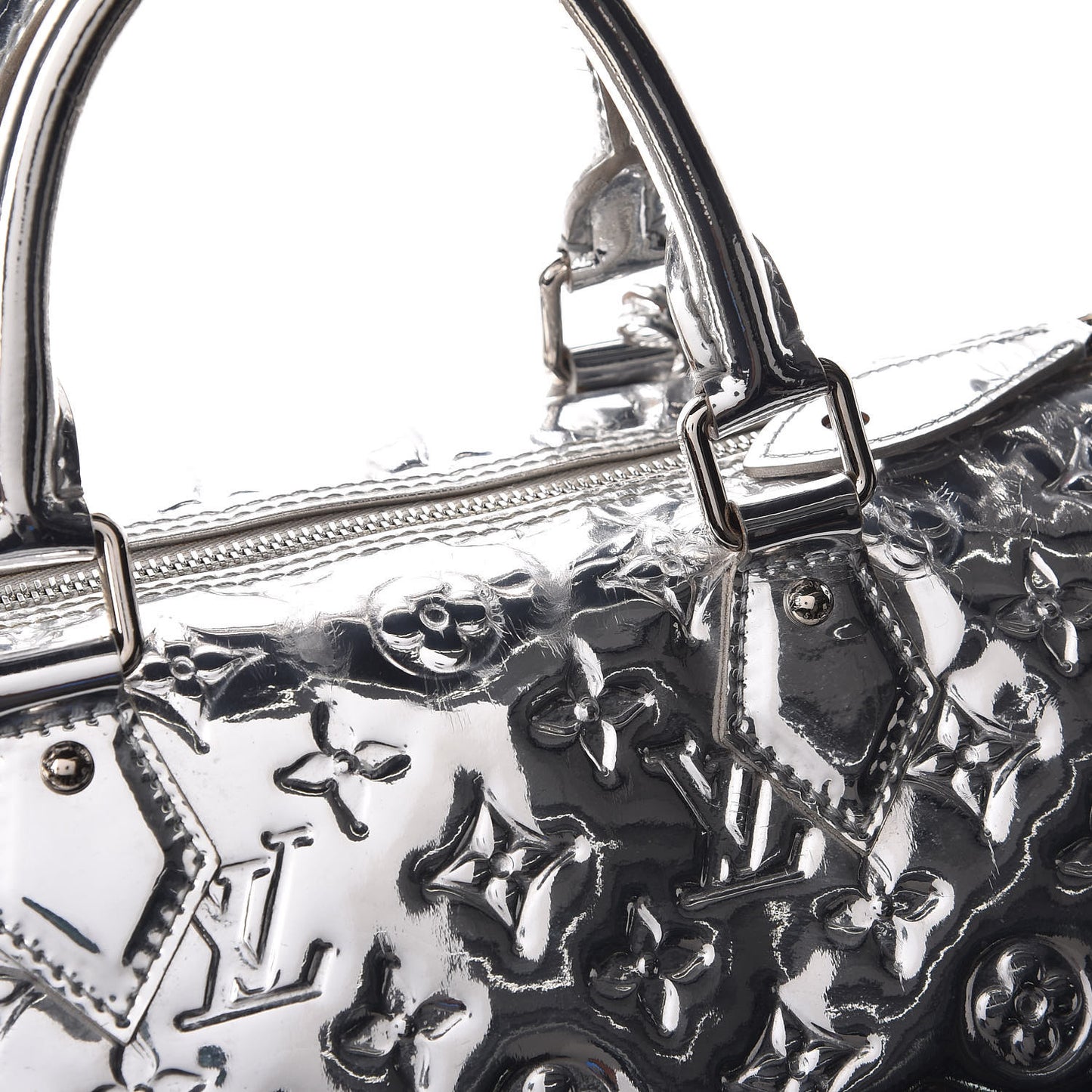 Monogram Miroir Speedy 35 Silver