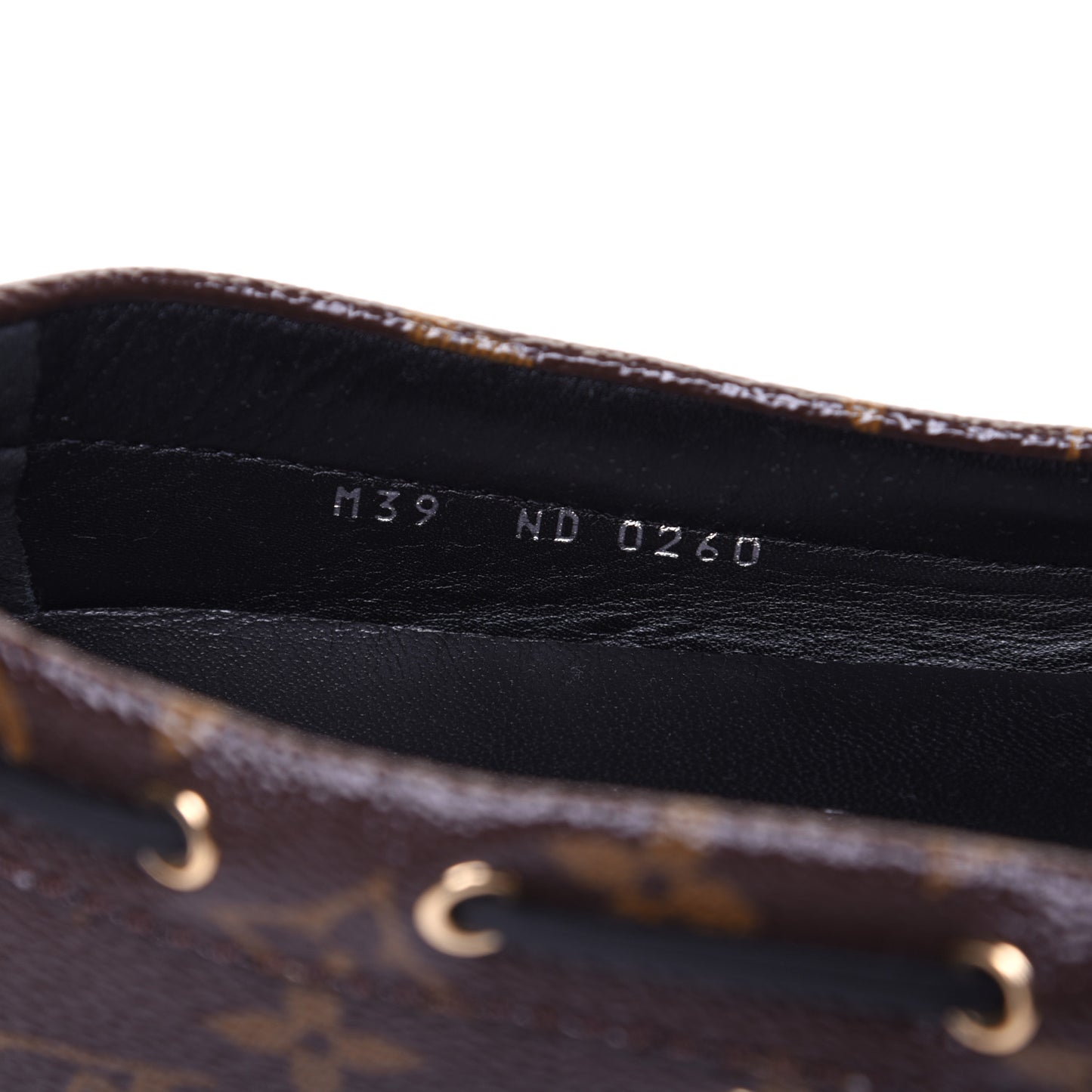 Patent Reverse Monogram Gloria Loafers 39