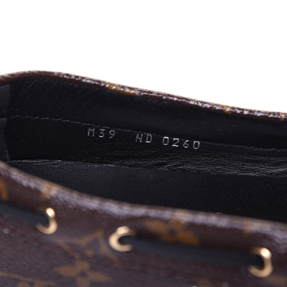Louis Vuitton Patent Reverse Monogram Gloria Loafers 39 8 of 13