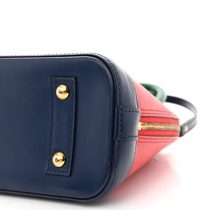 Louis Vuitton Epi Tri-Color Alma BB Castillan Red Toledo Borneo 10 of 14