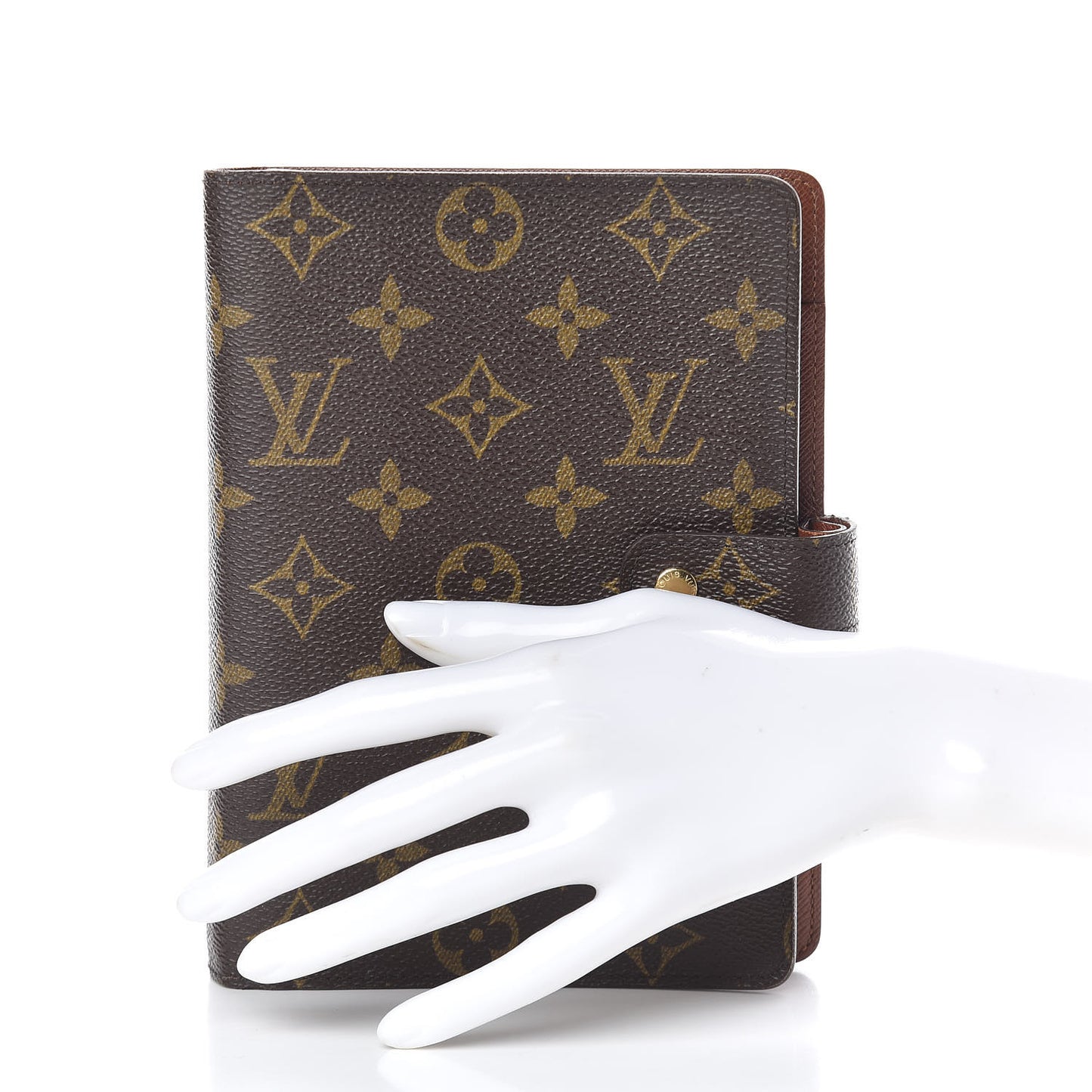 Monogram Medium Ring Agenda Cover