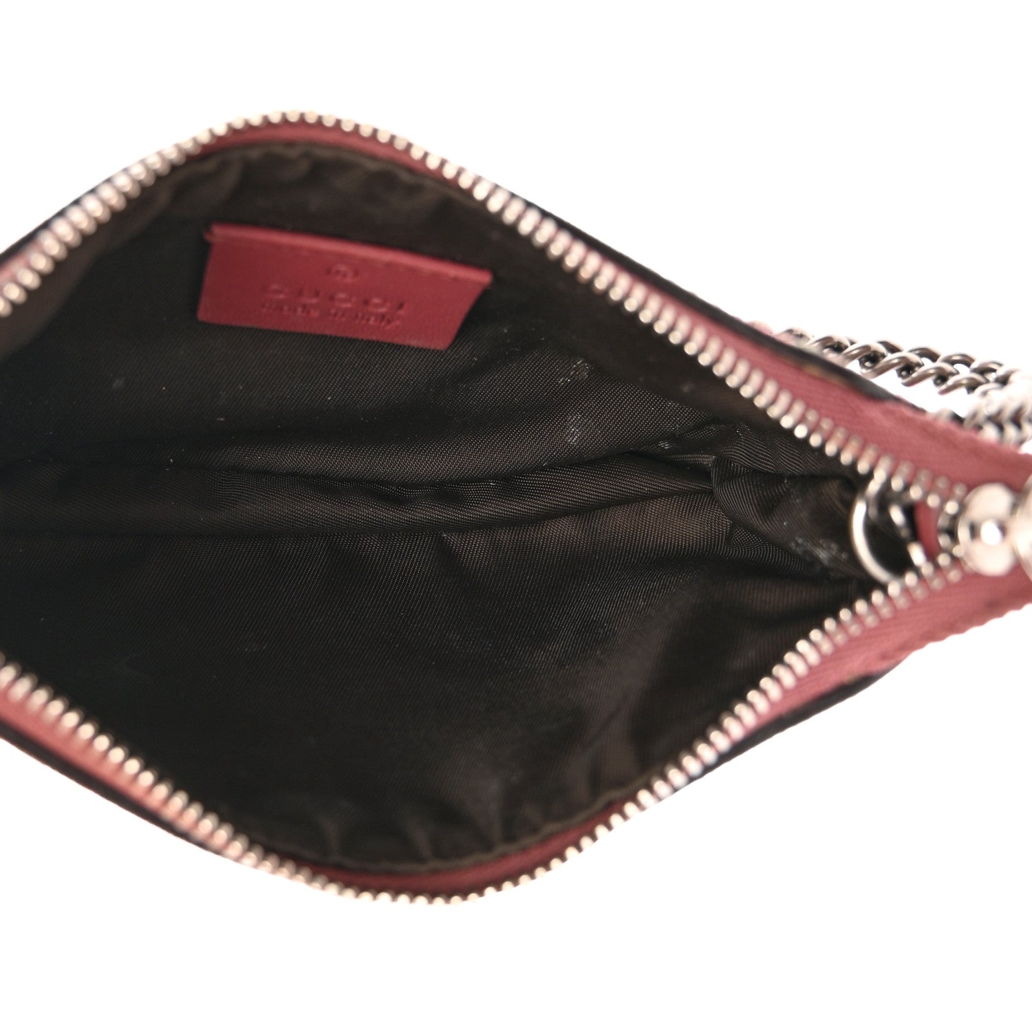 Gucci GG Supreme Monogram Blooms Mini Chain Bag Beige Multicolor Dry Rose 5 of 11