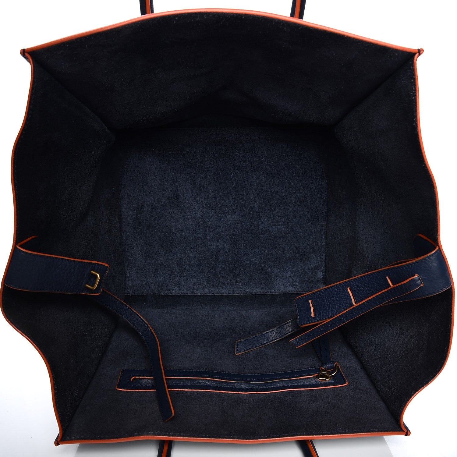Celine Supple Calfskin Small Phantom Luggage Midnight 5 of 12