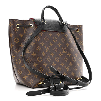 Louis Vuitton Monogram Montsouris PM Black 3 of 10