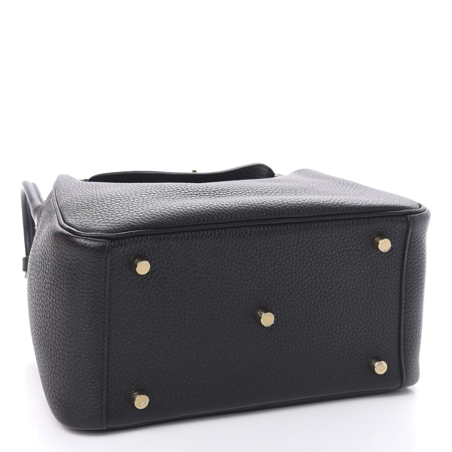 Hermes Taurillon Clemence Lindy 26 Black 4 of 11