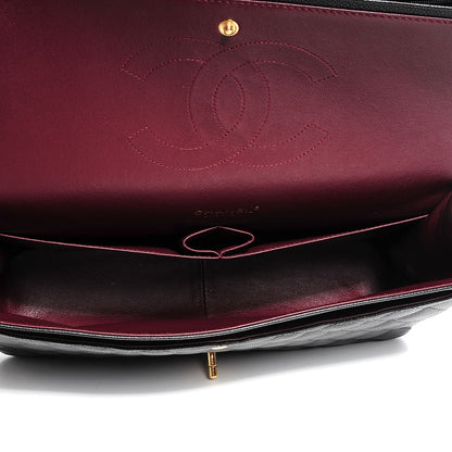 Chanel Caviar Quilted Maxi Double Flap Black 8 of 9
