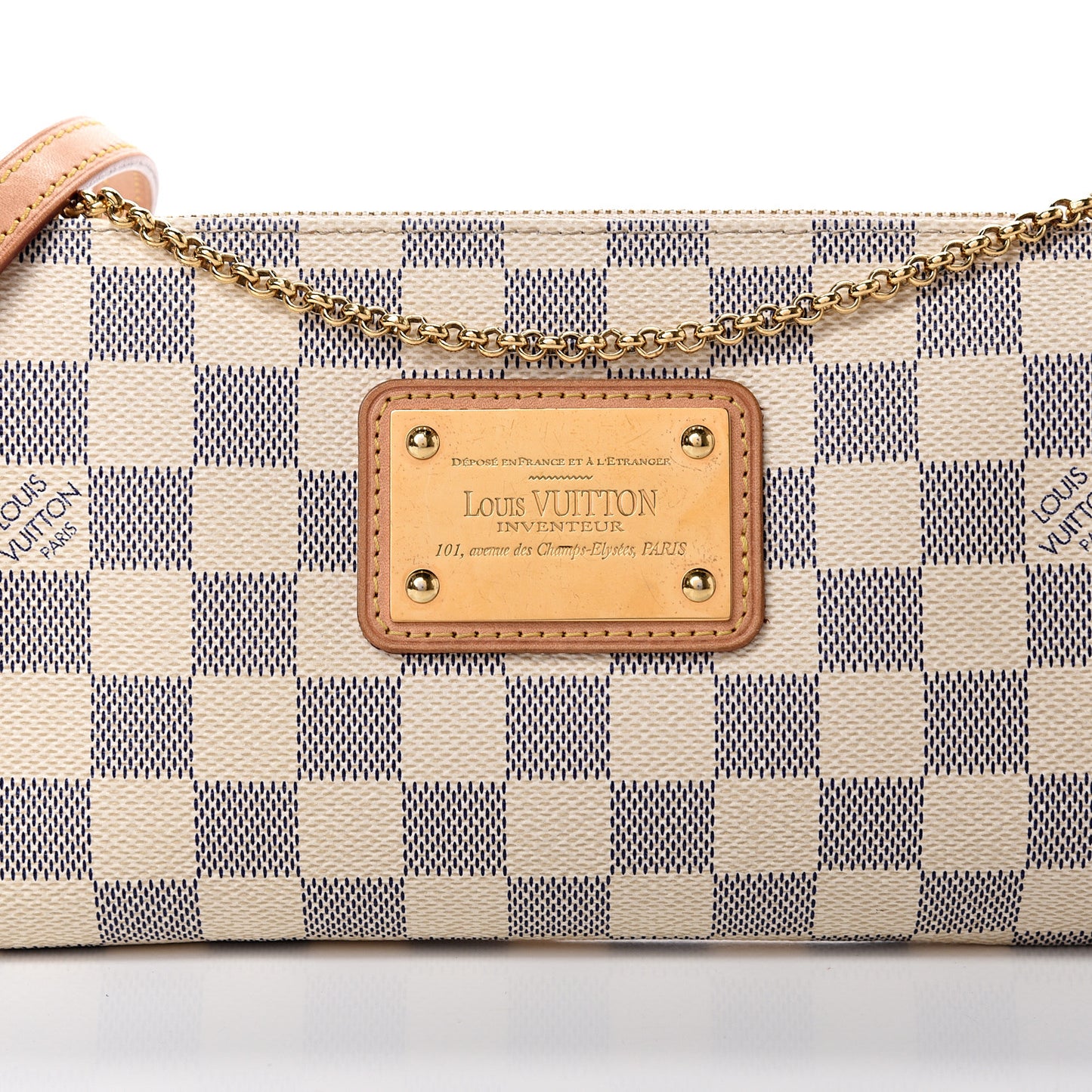Damier Azur Eva Clutch
