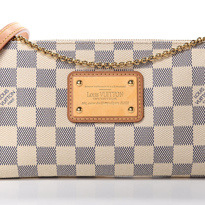 Louis Vuitton Damier Azur Eva Clutch 7 of 9
