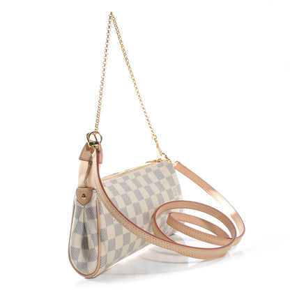Louis Vuitton Damier Azur Eva Clutch 3 of 9
