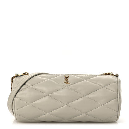 Saint Laurent Lambskin Monogram Mini Sade Tube Bag Crema Soft 1 of 12
