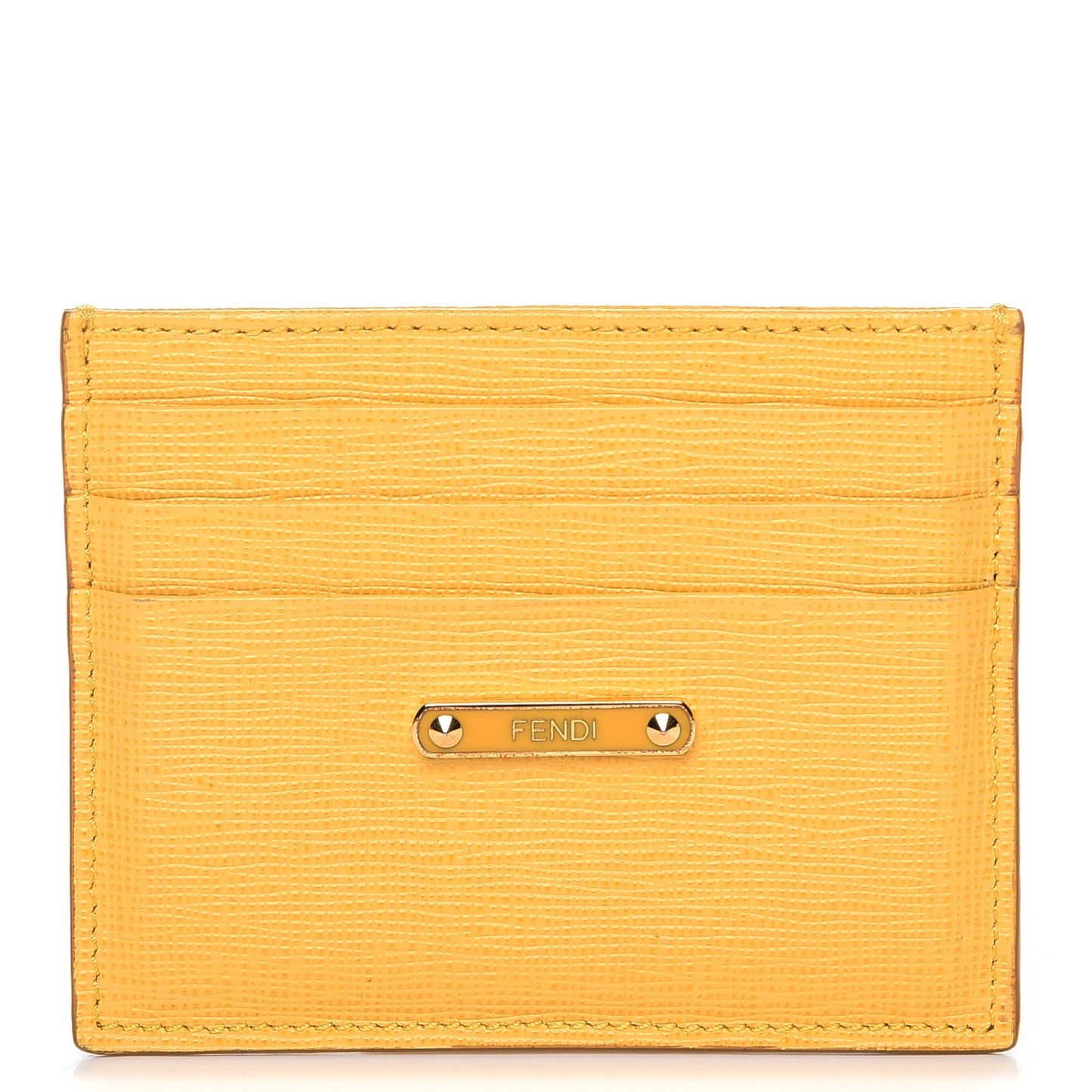 Vitello Elite Card Holder Yellow