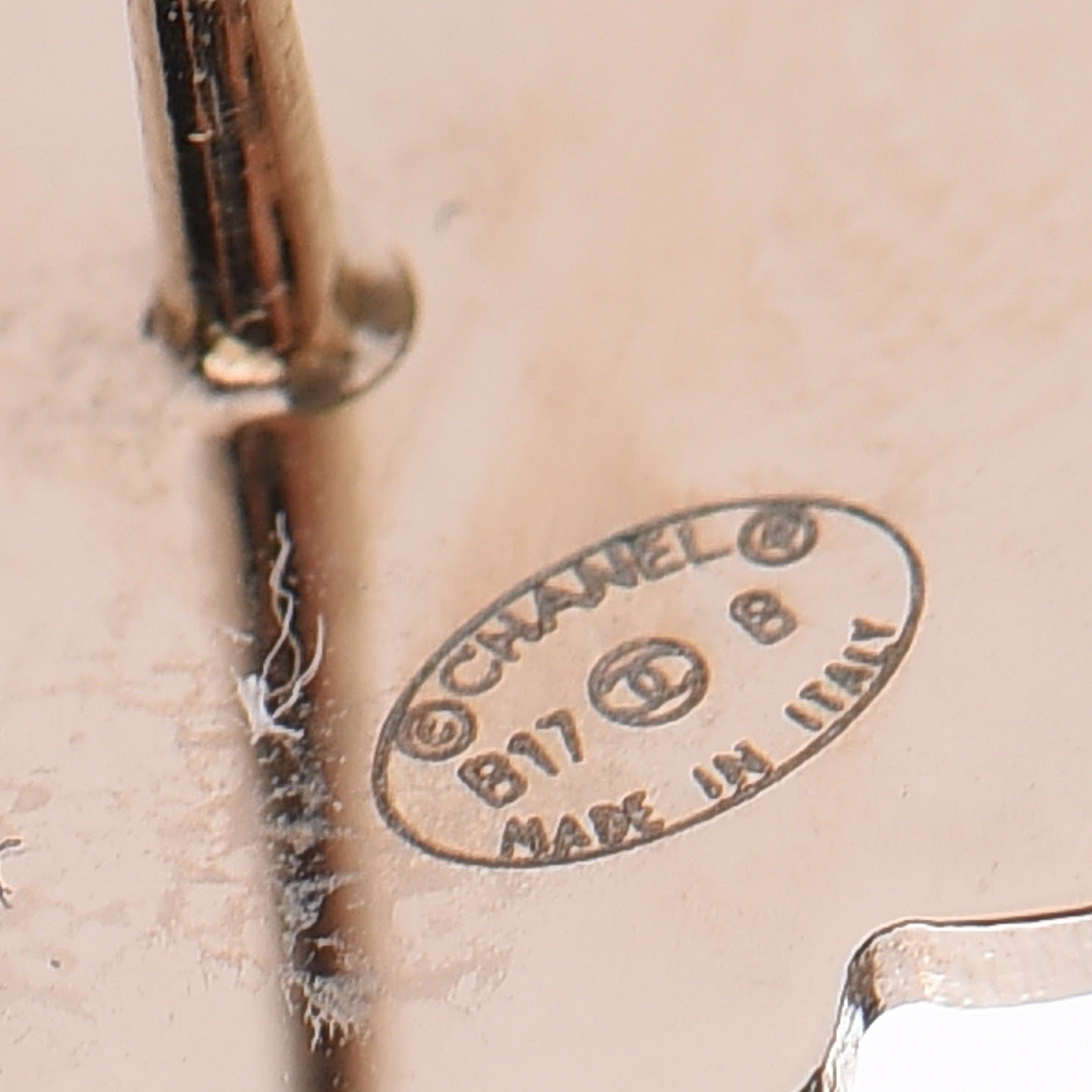 Chanel Pearl CC Camellia Earrings Gold 5 of 6